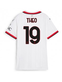 AC Milan Theo Hernandez #19 Zenski Gostujuci Dres 2024-25 Kratak Rukavima